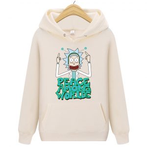 New Peace Among Worlds Rick And Morty Hoodies