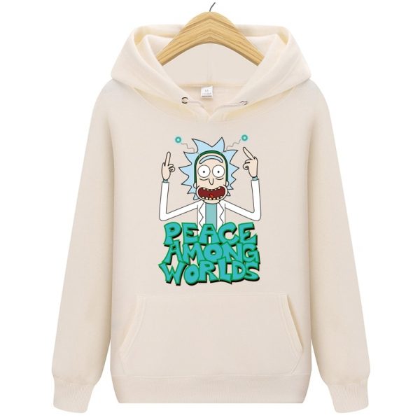 New Peace Among Worlds Rick And Morty Hoodies