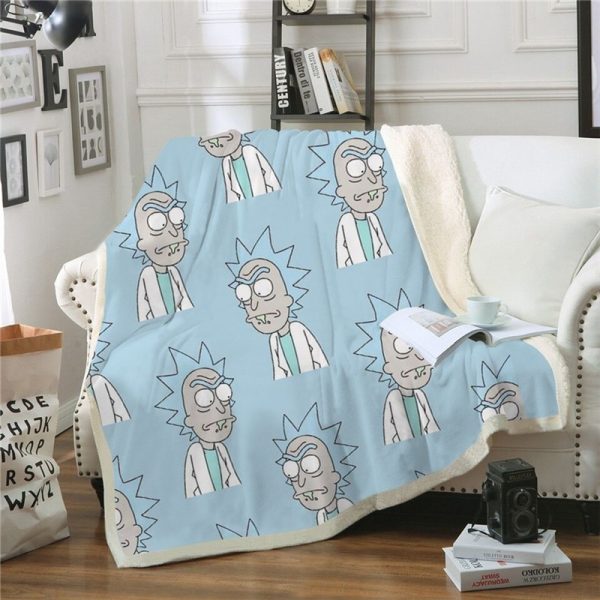 Rick and morty 2020 Blanket Bedspread