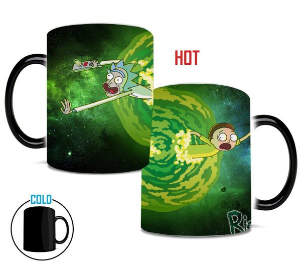 Rick And Morty Hot Sensitive Color Changing Mug