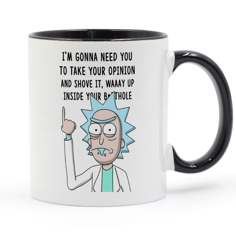 Details about   Rick and Morty Mug Pickle Rick Portal Riggity Wrecked new Official Boxed 
