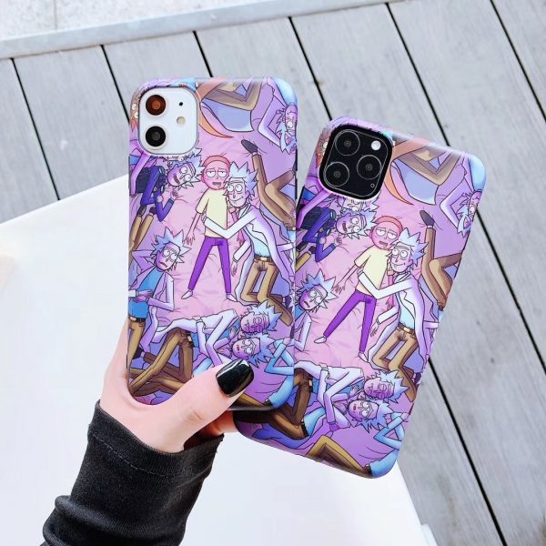 Hot Rick & Morty Case Cover For iPhone