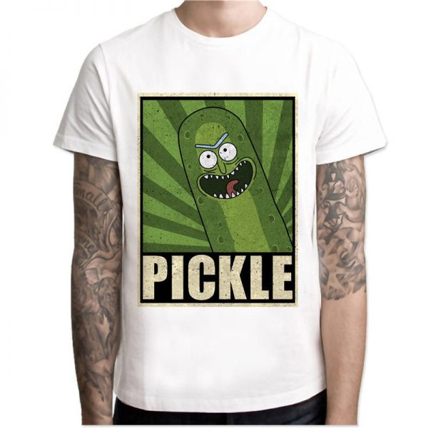 Pickle Rick Smile T-shirt
