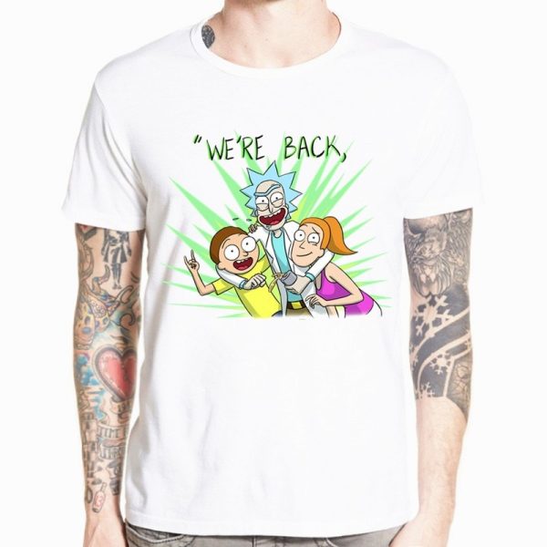 Rick And Morty We Are Back T-shirt