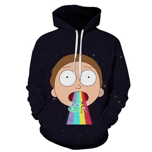 Morty Smith 3D Hoodie