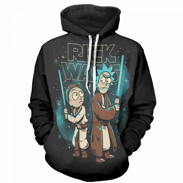 Starwars Rick & Morty Super Hot Hoodie