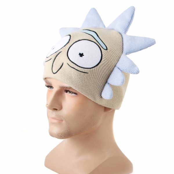 Anime Rick and Morty Knitted Beanie Cap