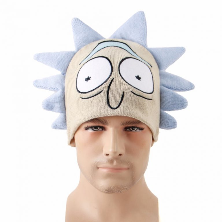 Anime Rick and Morty Knitted Beanie Cap