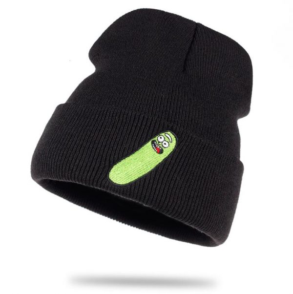 Pickle Rick Winter Knitted Hats