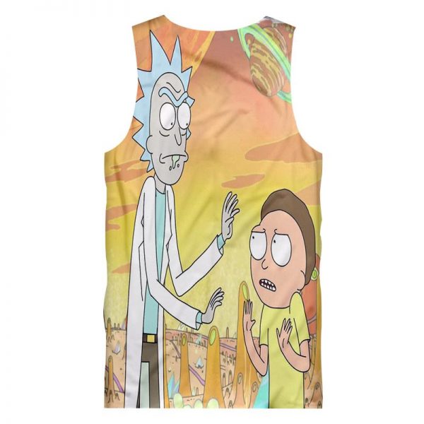 New Arrival Rick And Morty 3D Tank Tops