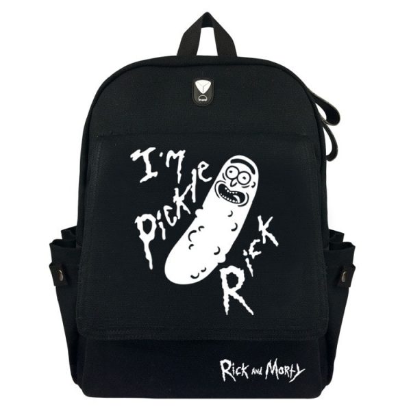 Pickle Rick Cute Backpack