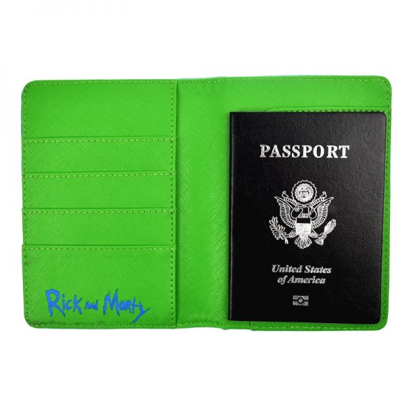 New Arrival Travel Passport Cover Rick And Morty