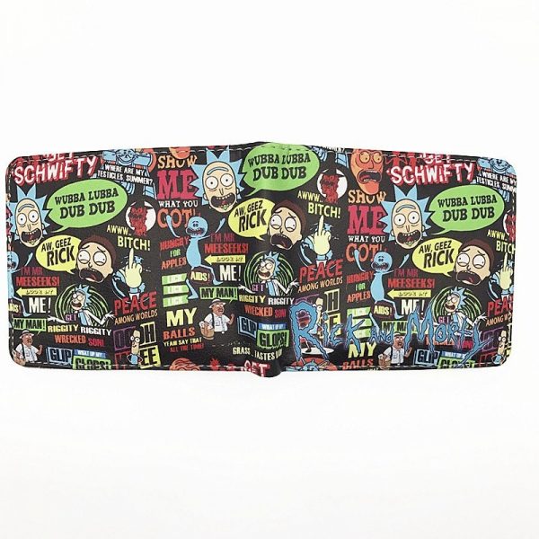 Coin Purse Anime Cartoon Wallet Rick And Morty