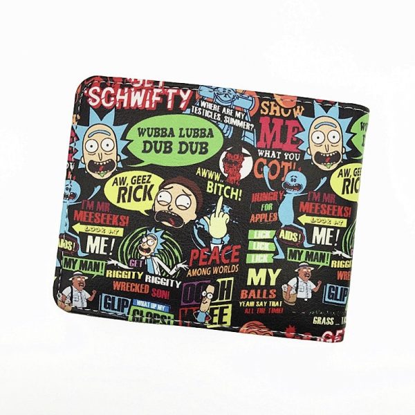 Coin Purse Anime Cartoon Wallet Rick And Morty