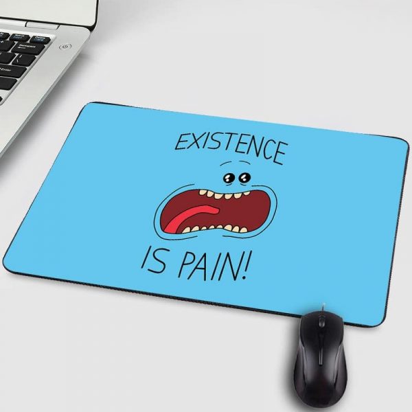 Rick And Morty Existence Is Pain Mouse Pad