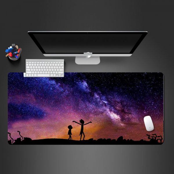 Rick And Morty Star Night Mouse Pad