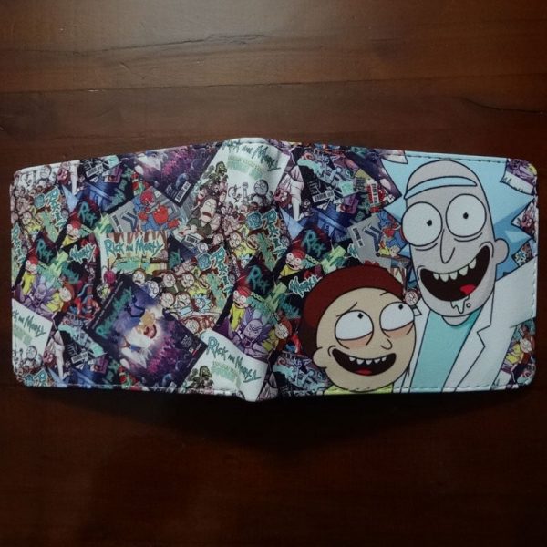 Rick And Morty Happy Face Short Wallet