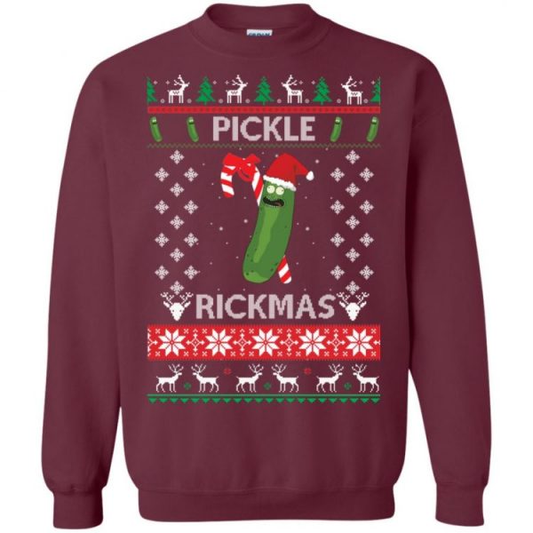 Pickle Rickmas Rick And Morty Sweatshirt