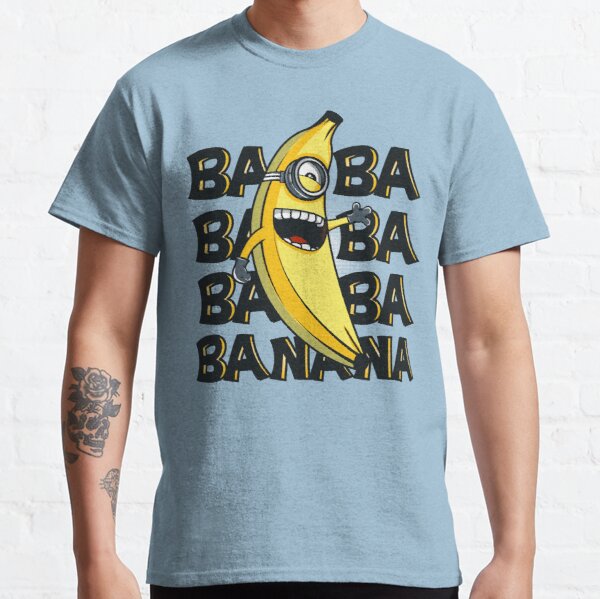 Minions Merch – Ba Ba Bananas Funny Printed T-Shirt