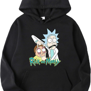 Rick And Morty Classic Hoodie Funny Rick and Morty Hoodie
